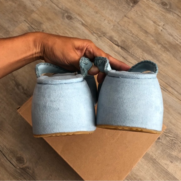 Mou Chunky Flip-flop Padded Suede Sandals- 7 - Picture 7 of 15